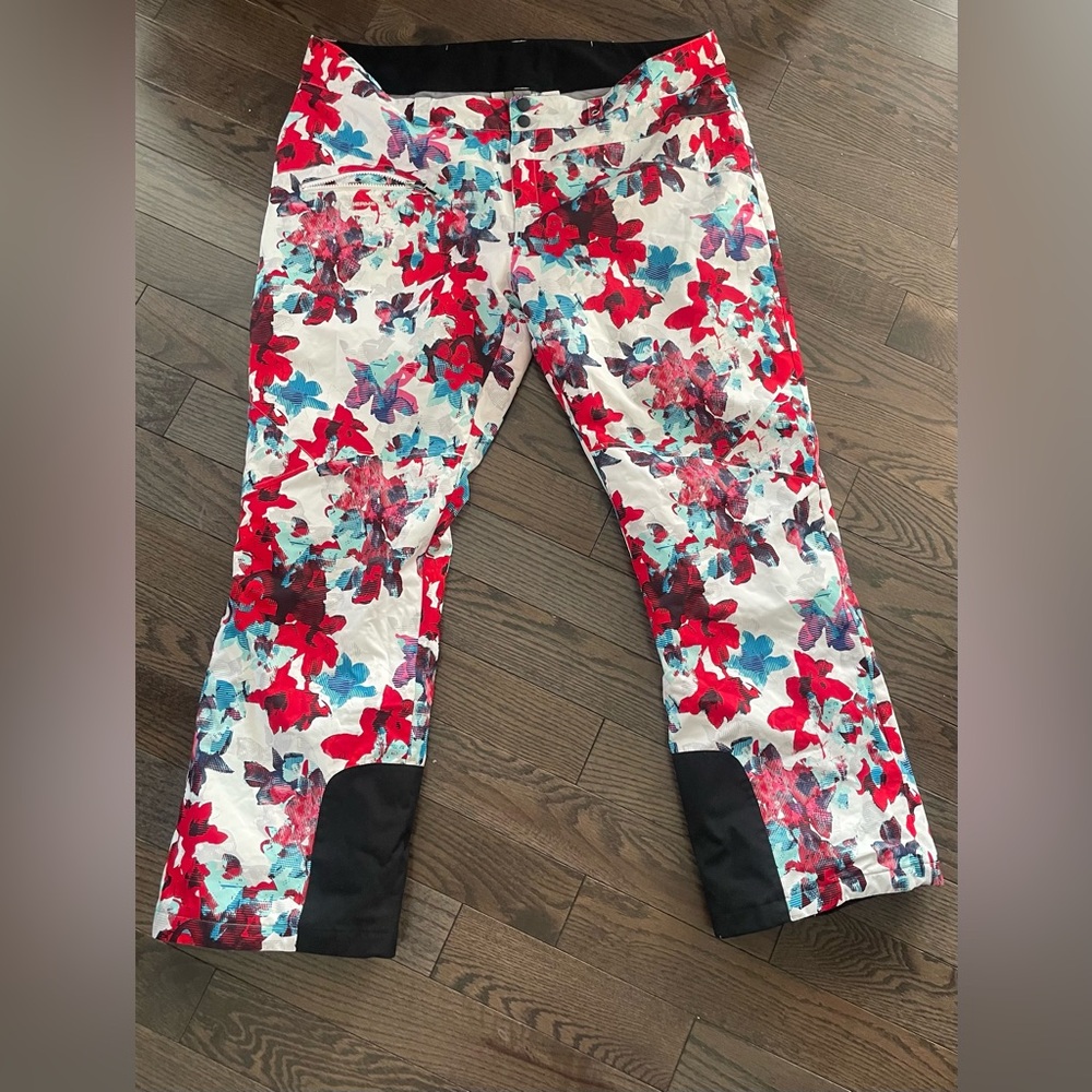 Obermeyer Women's Printed Snow Pants —Size 18